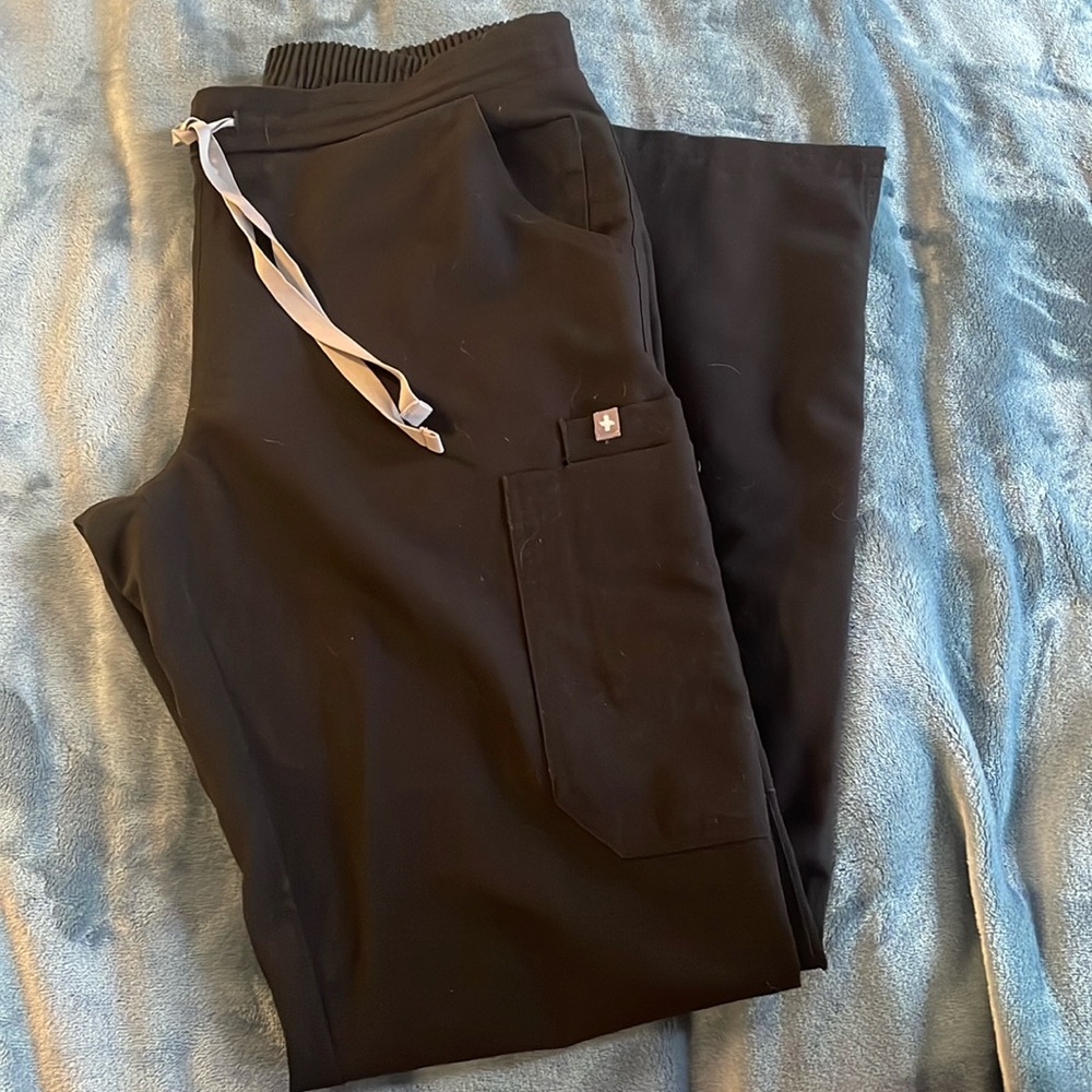 FIGS Womens Yola Skinny Scrub Pants *stained*